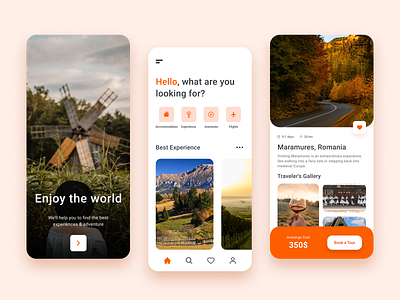 Booking App Daily UI #12