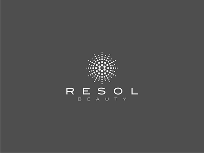 Resol Beauty branding design icon logo