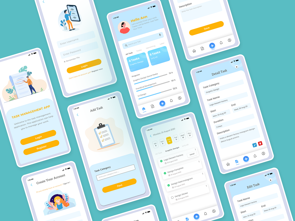 Company Profile UI Design 💻 by Elsa Manora Ramadania on Dribbble