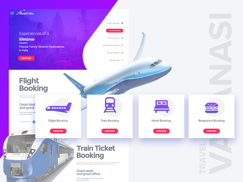 Travel & Tour by BCompleteDesigner on Dribbble