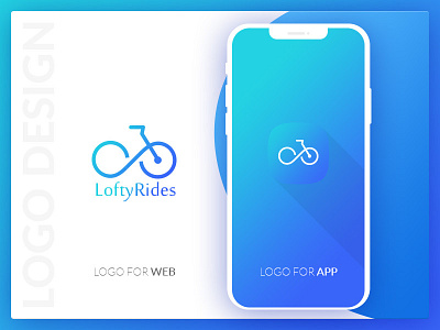 LoftyRides branding logo design