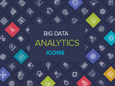 Big Data Analytics icons