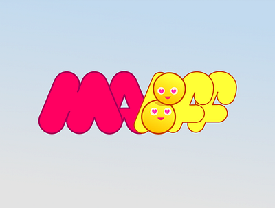 Logo mockup for mabff branding logo vector