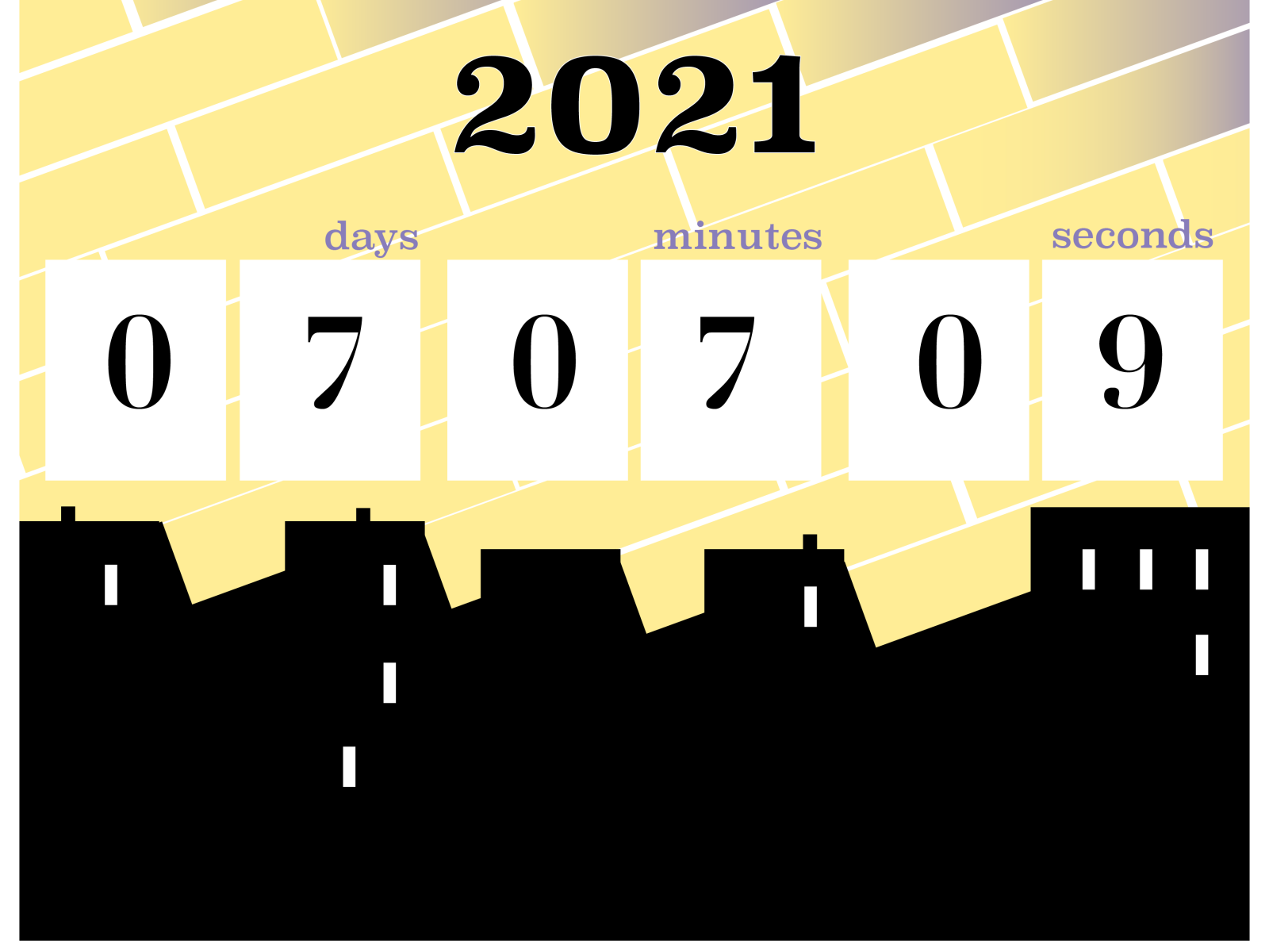 2021 countdown clock