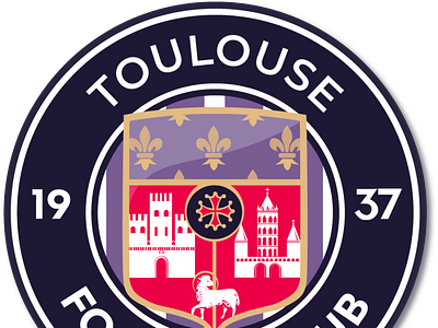 Toulouse Football Club - Respoduction of a complex Logo