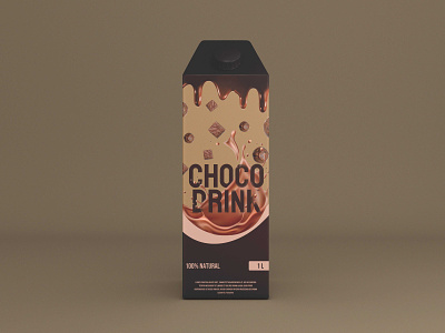 Chocolate Drink Label Design branding design drawing graphic design illustration label design packaging design