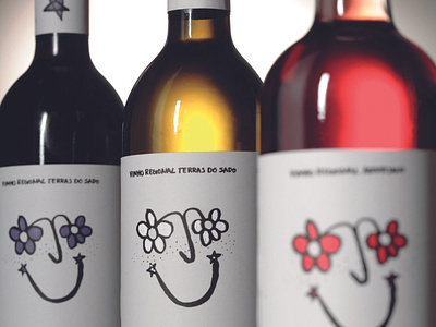 manobrito mariana design illustration label packaging wine