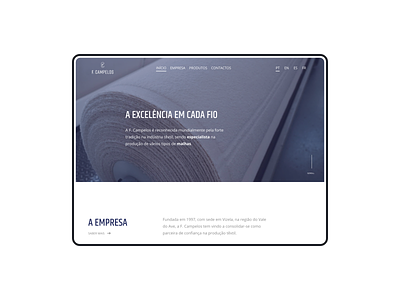 F. Campelos alaska design development landing ui ux web webdesign website wordpress