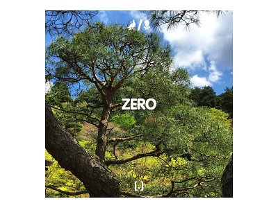 Zero album cover album cover art album cover design ambient art art direction artwork chill cover design covert art design drone graphic art graphic design graphics illustration layout music typography vector