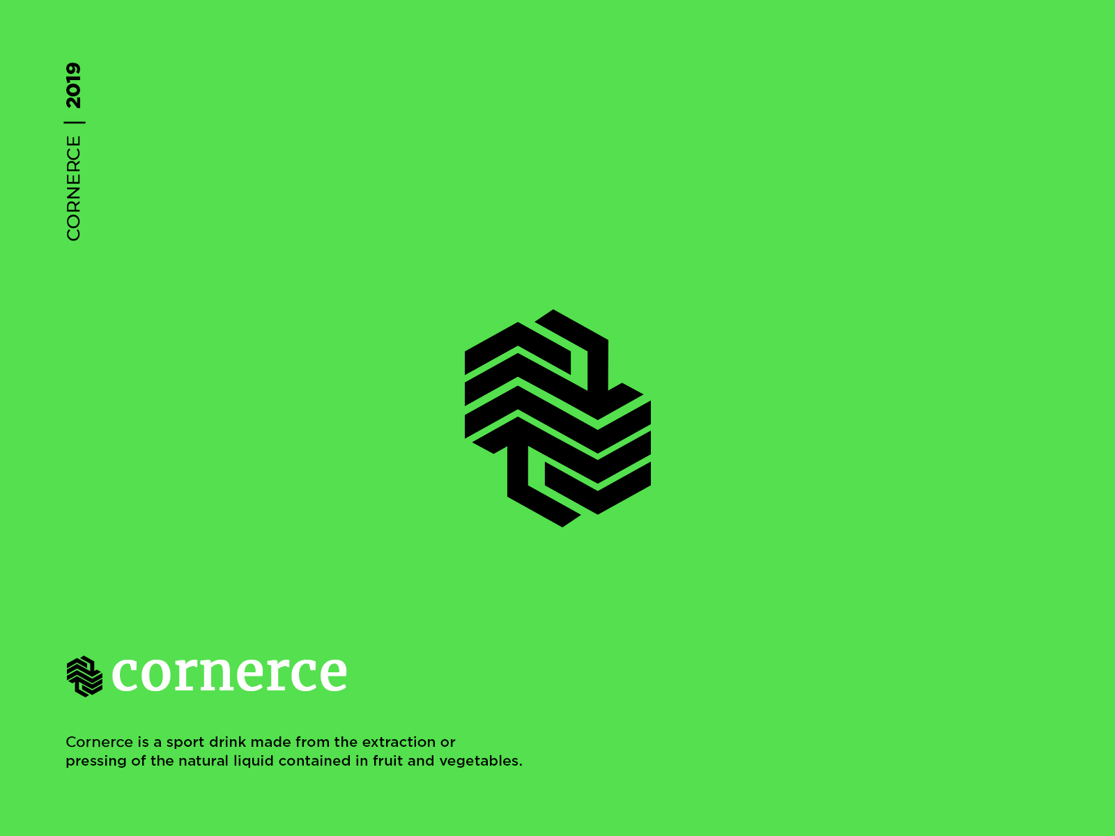 Sport Drink Logo Cornerce By Anar Guliyev On Dribbble