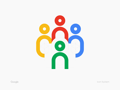 Iconography inspired by Google Cloud Icon branding design graphic design ui ux vector