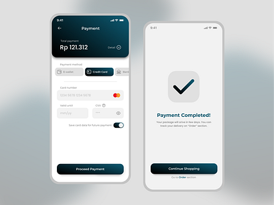 Day002 - Credit Card Checkout Screen checkout dailyui ecommerce interface mobileapp productdesign ui ux visualdesign