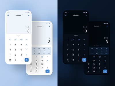 Day004 - Calculator Design 004 calculator dailyui dailyui004 day004 design interface ui uiux ux