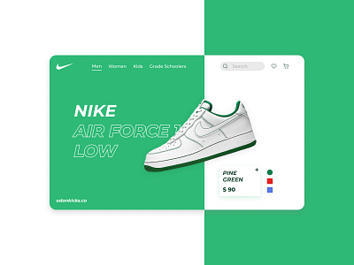odankicks.co - Sneakers eCommerce branding concept design ecommerce landingpage shoes sneakers ui ux web