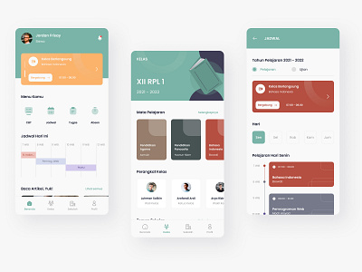 Skoola - All in One Online App For School app assigment class college design education exam illustration learning mobile school student study teacher ui university ux vector