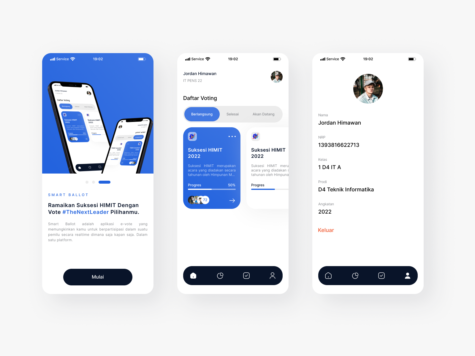 SmartBallot - Vote and Poll by Jordan Frisay Himawan on Dribbble