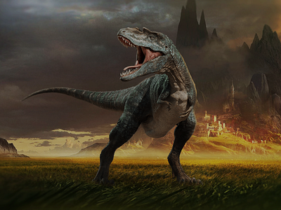 Fantasy Dinosaur - Photo Manipulation