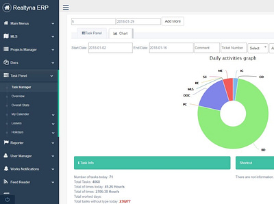 Realtyna ERP UI/UX Design app creative design development erp logo ui ux web website