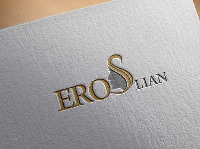 Logo Design - Lion Eros BeautySalon app branding creative design illustration logo typography ui ux website