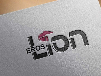 Logo Design - Lion Eros BeautySalon app branding creative design illustration logo typography ui ux website