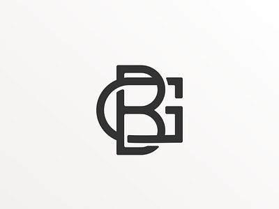 BG logo app icon branding design flat icon illustration logo monogram simple logo ui