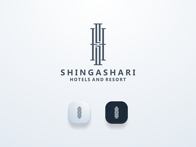 Shingasari Brand guide app icon brand branding clean design elegant flat guide icon illustration logo logomark logos monogram shlogo simple logo ui