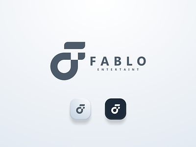 Fablo Mini Brand Guide app icon brand branding clean design elegant flat flogo icon illustration inisial logo logos monogram simple logo ui