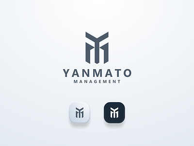YM Logo Concept app icon branding design flat icon illustration logo logomark logos monogram simple logo ui ymlogo