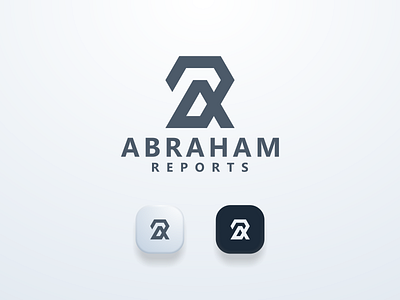 AR logo monogram app icon arlogo bran branding design flat icon illustration logo logomark logos monogram simple logo ui