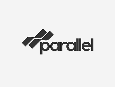 Parallel Logo app icon branding design flat icon illustration logo monogram parallel simple logo ui