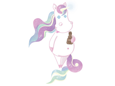 unicorn's love child cutie dream illustration sweet tooth unicorn vector