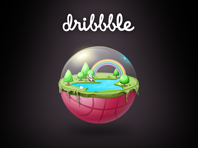 basketball icon basketball drbbbble forest icon ui