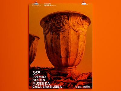 35º Prêmio Design Museu da Casa Brasileira flyer graphic design poster