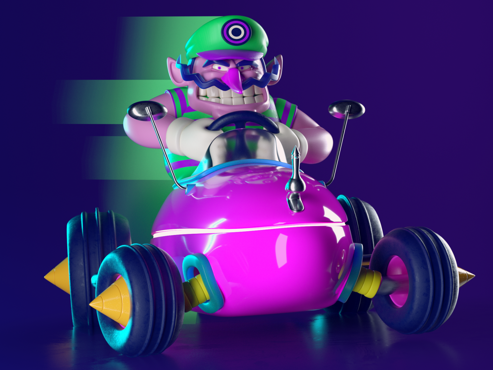 WARIO by Aaron Martinez on Dribbble