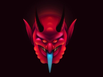 DIABLO adobe illustrator character devil illustration persona vector