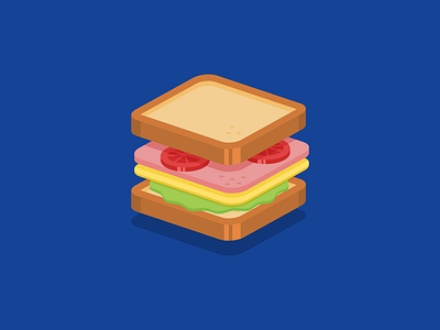 Sandwich icon illustrator sandwich vector