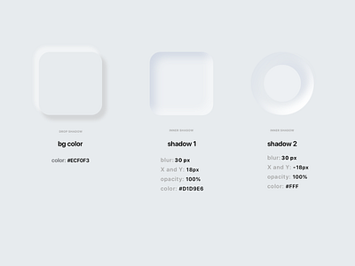 Neumorphic, 100thcopy neumorphic sketchapp ui