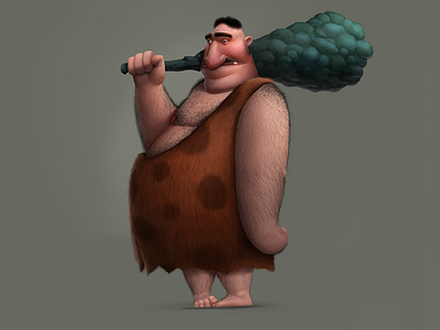 Ancient Human 2d character character design illustration