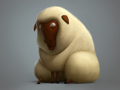 Sheep 2d character character design game illustration sheep social game