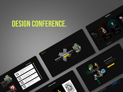 DESIGN CONFERENCE b2c banner design product design ui ux web design
