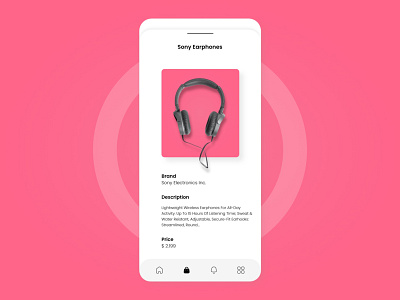 Product Page dreamer.design22 minimal mobile mobiledesign ui uidesign uidesigner uiinspiration uiux ux webdesign