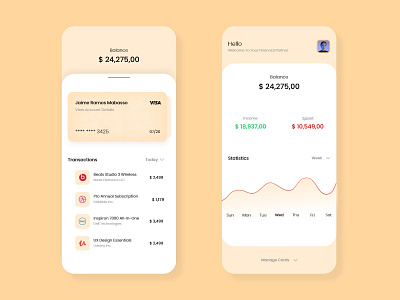 Banking App Design