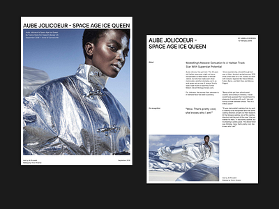 Web version of Fashion Magazine