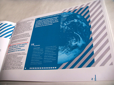 ENVIRONMENTAL PUBLICATION design typography