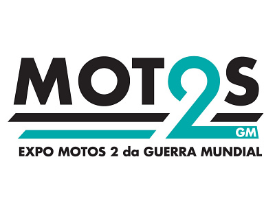 WORLD WAR 2 MOTORCYCLES EXPO branding design logo