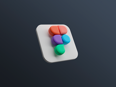 Figma 3D logo