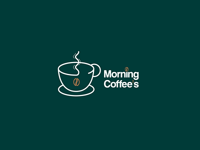 Morning Coffes branding design icon illustration logo vector