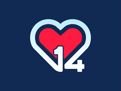 14/ Heart 2 design graphic design icon illustration logo vector