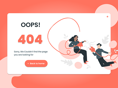 404 Page dailyui freepik illustration uidesign webdesign