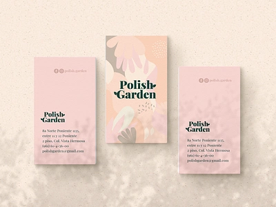 Branding: Polish Garden 6/6 branding businesscard design identitydesign logodesign logotype